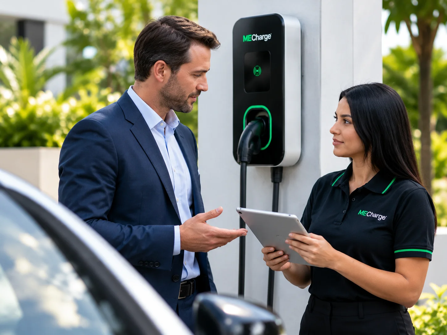 Business consultation for an EV charging solution